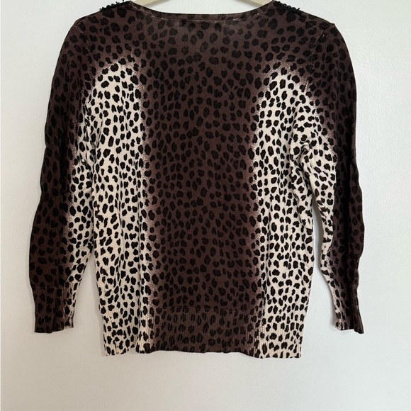 Leopard Print Cardigan - Picture 2 of 3